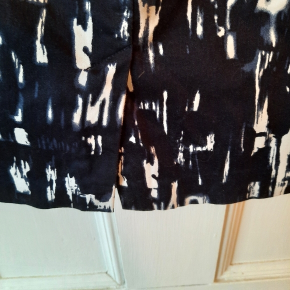 Pencil Skirt 14  Mexx Brand, blue & black - Picture 6 of 10